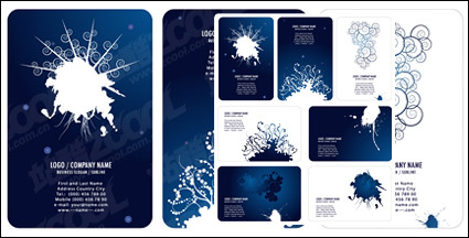 ink pattern fashion style card