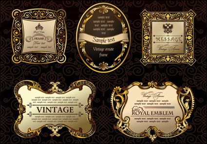 Classic patterns of European standard bottles 01