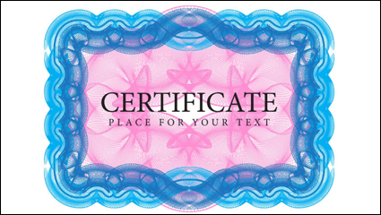 Fine grain security border 03-- vector material