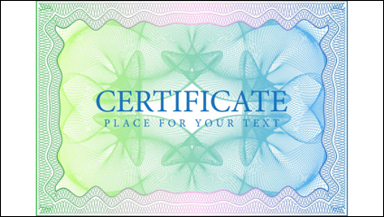 Fine pattern border background 05 - vector