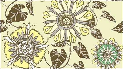Flower patterns 05 - vector material