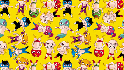 Cartoon illustrator 02 - vector material