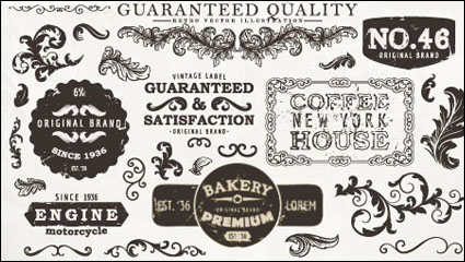 European patterns 03 - vector material